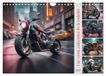 Une CALVENDO Une vision audacieuse de la mobilité (Calendrier mural 2027 DIN A4 vertical), CALVENDO calendrier mensuel: Découvrez le futur de la conduite avec nos motos futuristes.