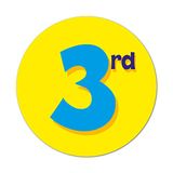 3Rd Sticker Stickers 38mm (Pak van 75)
