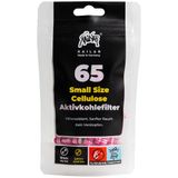 KAiLAR Cellulose actieve koolstoffilter roze 65 stuks