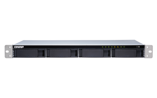 QNAP TS-431XeU - NAS server - 4 TB - zwart, aluminium