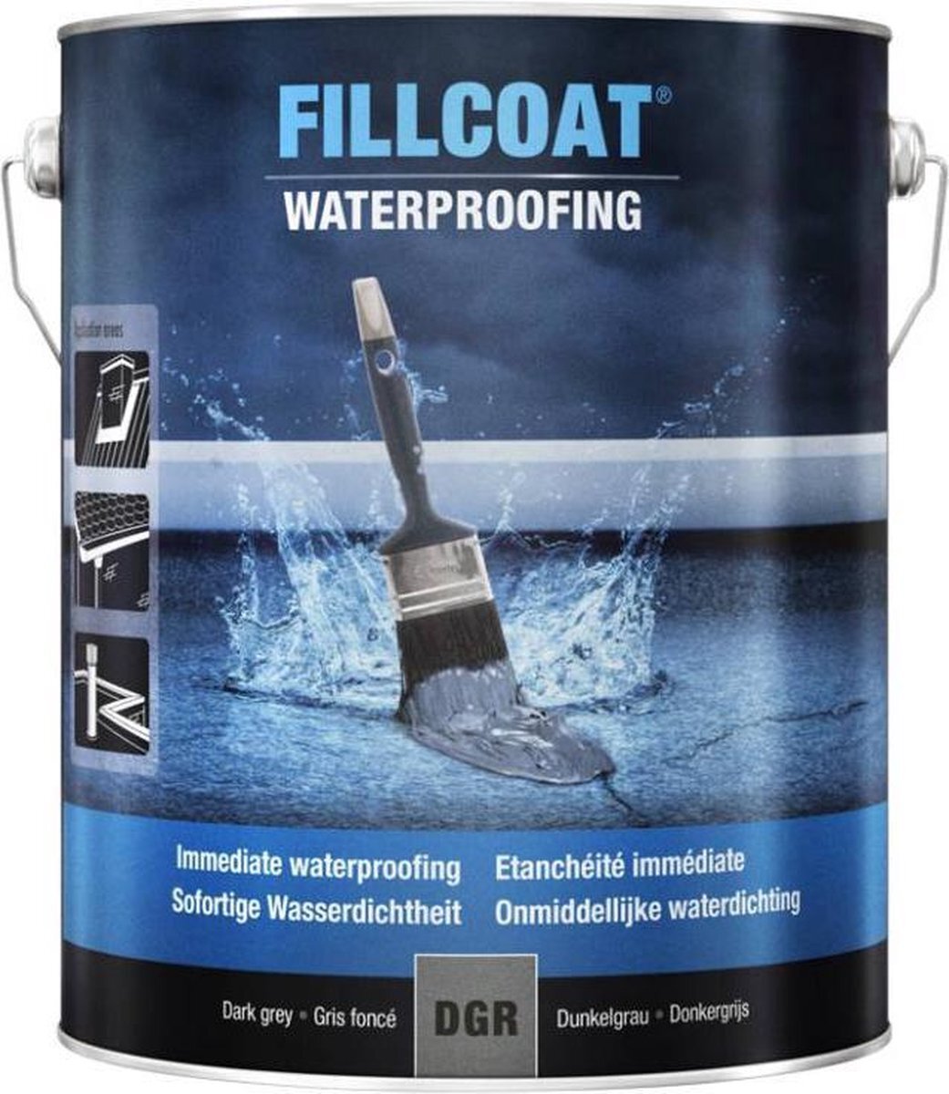 Mathys Rust-Oleum FILLCOAT BLACK 5 L