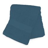 Soleil d'Ocre Lagune Doden van Bain, Katoen, Blauw, 70 x 130 cm