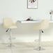 Maison Exclusive - Lot de 2 tabourets de bar en similicuir crème