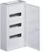 Hager FW312WT Klasse I Metalen Oppervlakte Distributie Box 3 x 12 Modules