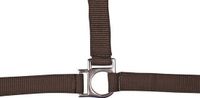 HKM Sports Equipment GmbH Halster -Stars-, zacht onderlegd brun foncé cheval de trait