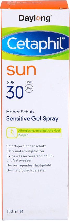 Cetaphil Sensitive Gel-sprej Spf 30 - Gel Ve Spreji Na Opalování 150ml