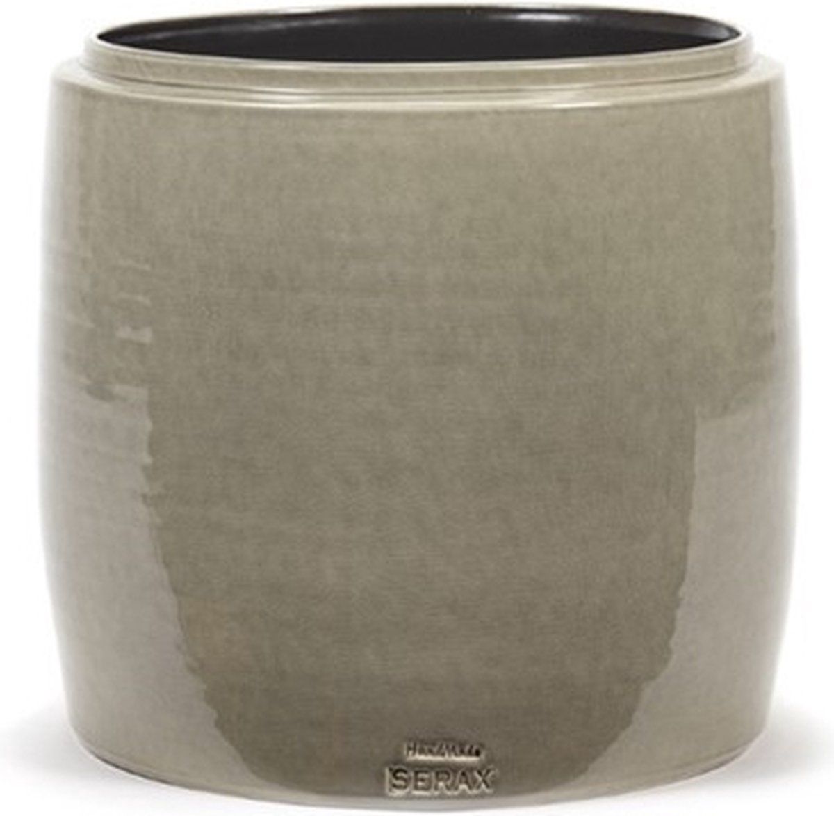 Serax Bloempot Grijs D 26 cm H 26 cm