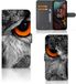 Nokia XR21 Housse de téléphone avec fentes pour cartes Hibou