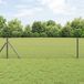 Clôture métallique pour enclos d'animaux 25 x 0,6 m