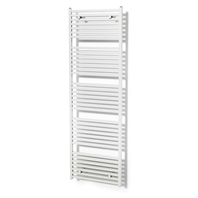 Maxaro Aluminium Handdoekradiator Zeus Glanzend Wit 1933 Watt 60x204cm Verticaal