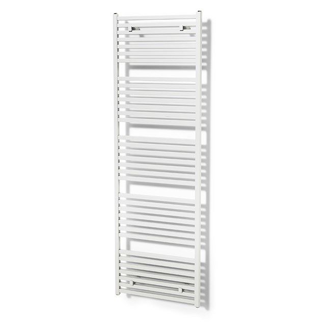 Maxaro Aluminium Handdoekradiator Zeus Glanzend Wit 1933 Watt 60x204cm Verticaal