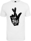 Mister Tee Oh Shit Heren T-shirt XS Wit