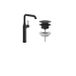 GROHE Essence New robinet de lavabo - xl-size - montage en applique - haut - noir phantom mat (noir) SW901406/SW901517