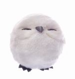 Uil Bal Cute (Ø12cm) hangende kerstdecoratie, wit
