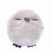 Uil Bal Cute (Ø12cm) hangende kerstdecoratie, wit