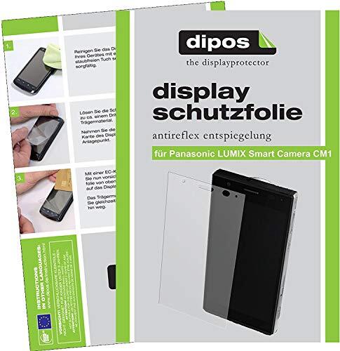 dipos I 6X beschermfolie mat compatibel met Panasonic Lumix CM1 folie schermbeschermfolie