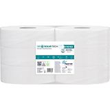 Papernet Dissolve Tech Maxi Jumbo Toiletpapier 1-laags Wit 6 Stuks
