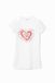 Desigual Vest_bloom 1000 Blanco meisjes Jurk