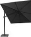 Platinum Sun & Shade Challenger T² Premium Zweefparasol 350x260cm Matt Black / Jet Black