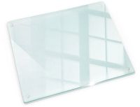 Tulup Glazen Snijplank - 60 x 52 cm - Transparant