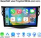 Junsun Autoradio Android 15 Convient Pour Toyota RAV4 2007-2011 - CarPlay Sans Fil Android Auto avec Bluetooth - Système de Navigation GPS - Écran tactile 9 Pouces - WiFi - RDS - SWC - FM - 2 Go + 64 Go