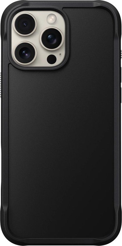 Nomad Rugged Case Zwart Geschikt voor iPhone 16 Pro Max