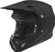 FLY Racing Formula CP Solid Mat Zwart Crosshelm - Helm