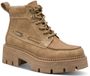 Tamaris Dames Enkellaarsje 1-25211-47 310 Bruin Synthetisch Textiel Rubber 42 EU