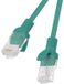 Lanberg Patchcord UTP Cat.6 0,25M Groen