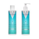 Valquer Bioplex Haarverzorgingsset, Versterkende Shampoo nr. 3 + Beschermend Masker nr. 4, 300 ml + 275 ml