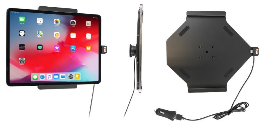 Brodit 721095 - Active Holder for Apple iPad Pro 12.9 - Car Vent Mount - Black