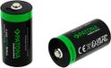 PATONA LR14 Oplaadbare batterij Lithium