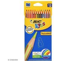 BIC KIDS ETUI OF 12 BIC KIDS TROPICOLORS 2