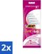 Bic Twin Lady Scheermesjes - 5 Stuks - Wegwerpmesjes - Pastelkleuren