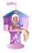 Simba Evi Love Rapunzeltoren, speelpop als sprookjesprinses met extra lang haar en toren om te spelen, 32 cm, vanaf 3 jaar