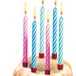 Susy Card 40028088 Verjaardagskaarsjes & Taartsterretje Meerkleurig 8 Stuk(s)