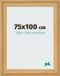 yd. Cadre photo 75x100 cm Pin Grain de bois Lazio