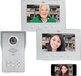 ELRO DV4000IP2 - Wifi IP Video Deur Intercom - 2 appartementen - 1080P Full HD Camera - Nachtzicht - 4-draads - 16 Beltonen