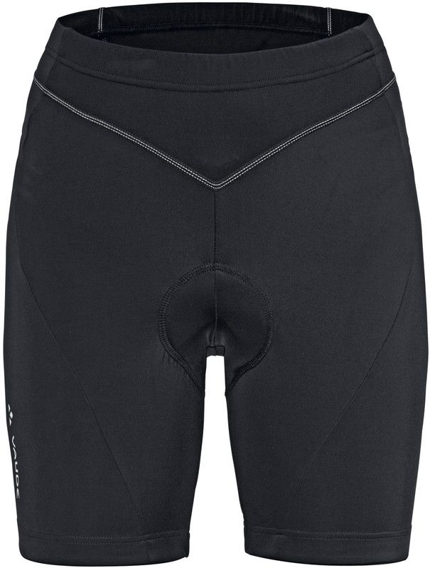 Vaude Active fietsbroek kort Dames zwart - 4052285878108
