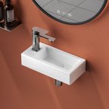 EMKE Kleine handwastafel, 37 x 17,8 x 9,5 cm, wit