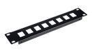 Equip Keystonepaneel 1U Zwart
