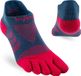 Injinji Womens Ultra Run No-Show Berry Rood Sokken Taille 40-45