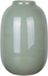Mega Collections Bloemenvaas Oval Beauty - jade groen - glas - D19 x H30 cm