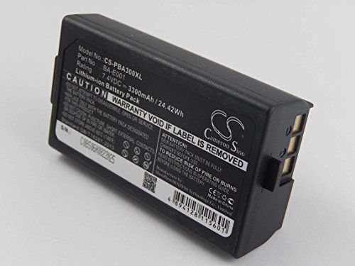 VHBW Accu compatibel met Brother P-Touch PT-P750WVP Edge printer kopieerapparaat scanner labelprinter (3300mAh, 7,4V, Li-Ion)