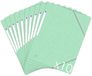 OXFORD Topfile+ Kartonnen map, 3 flappen, A4, elastisch, pastelgroen, 10 stuks
