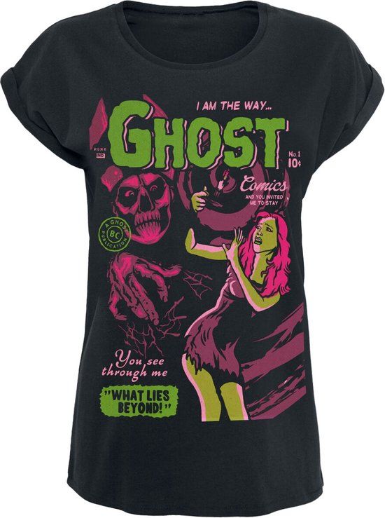 Ghost Jiggalo Of Megiddo Comic Dames T-shirt - Zwart - 5XL