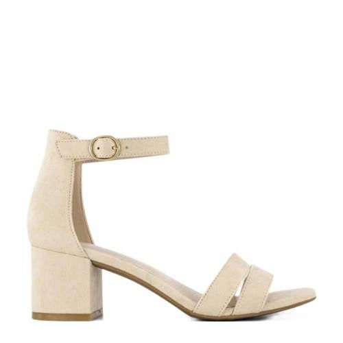 Graceland Sandalettes Beige