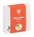 Clairefontaine - 116271C - Notitieblok met 250 afscheurbare vellen, citrusillustratie, 9,8x9,8 cm, wit papier 90g, Dolce Amore Collectie