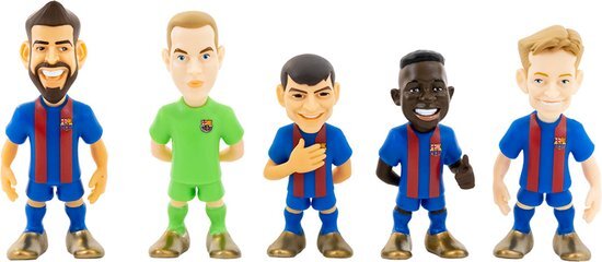 Minix Collectible Figurines Minix 5-pack FC Barcelona