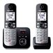 Panasonic KX-TG6862GB draadloze telefoon met 2 handsets en antwoordapparaat